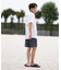 RVCA(ルーカ) 半袖Tシャツ 水陸両用 ユーティリティー UVケアラッシュガード BF041-870 BF041870/ユニセックス メンズ ムラサキスポーツ