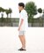 RVCA(ルーカ) 半袖Tシャツ 水陸両用 ユーティリティー UVケアラッシュガード BF041-871 BF041871/ユニセックス メンズ ムラサキスポーツ