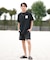 RVCA(ルーカ) 半袖Tシャツ 水陸両用 ユーティリティー UVケアラッシュガード BF041-871 BF041871/ユニセックス メンズ ムラサキスポーツ