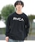 RVCA(ルーカ)長袖Tシャツ 水陸両用 ユーティリティー UVケアラッシュガード BF041-876 BF041876/ユニセックス メンズ ムラサキスポーツ