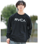 RVCA(ルーカ)長袖Tシャツ 水陸両用 ユーティリティー UVケアラッシュガード BF041-876 BF041876/ユニセックス メンズ ムラサキスポーツ
