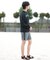 RVCA(ルーカ)長袖Tシャツ 水陸両用 ユーティリティー UVケアラッシュガード BF041-876 BF041876/ユニセックス メンズ ムラサキスポーツ