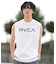 RVCA(ルーカ)タンクトップ ラッシュガード バックプリント UVケア 吸水速乾 水陸両用 BF041-878 BF041878/ユニセックス メンズ ムラサキスポーツ