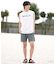 RVCA(ルーカ)タンクトップ ラッシュガード バックプリント UVケア 吸水速乾 水陸両用 BF041-878 BF041878/ユニセックス メンズ ムラサキスポーツ