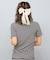 Ungrid(アングリッド)水着 ラッシュガード 半袖 Tシャツ ボーダー柄 水陸両用 UVカット 250301/レディース ムラサキスポーツ