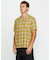 VOLCOM(ボルコム) 半袖シャツ チェック柄 A0412507/ユニセックス メンズ ムラサキスポーツ