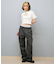 DC(ディーシー)半袖 Tシャツ レイヤード リブ素材 クロップド丈 ショート丈 ロゴ セットアップ対応 LST252307/レディース ムラサキスポーツ