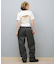 DC(ディーシー)半袖 Tシャツ レイヤード リブ素材 クロップド丈 ショート丈 ロゴ セットアップ対応 LST252307/レディース ムラサキスポーツ