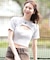 DC(ディーシー)半袖 Tシャツ レイヤード リブ素材 クロップド丈 ショート丈 ロゴ セットアップ対応 LST252307/レディース ムラサキスポーツ