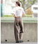 DC(ディーシー)半袖 Tシャツ レイヤード リブ素材 クロップド丈 ショート丈 ロゴ セットアップ対応 LST252307/レディース ムラサキスポーツ
