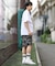 NEW ERA(ニューエラ)ラッシュガード 半袖 Tシャツ バックプリント 水陸両用 UVカット 14391956/メンズ ムラサキスポーツ