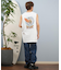 Lost(ロスト)タンクトップ ノースリーブTシャツ バックプリント ユニセックス L25S-2302/メンズ ムラサキスポーツ