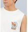 Lost(ロスト)タンクトップ ノースリーブTシャツ バックプリント ユニセックス L25S-2302/メンズ ムラサキスポーツ