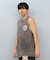 Lost(ロスト)タンクトップ ノースリーブTシャツ バックプリント ユニセックス L25S-2302/メンズ ムラサキスポーツ