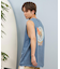 Lost(ロスト)タンクトップ ノースリーブTシャツ バックプリント ユニセックス L25S-2302/メンズ ムラサキスポーツ
