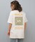 RVCA/ 半袖 Tシャツ バックプリント フラワープリント BF04C-200 ルーカ レディース ムラサキスポーツ