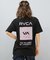 RVCA/ 半袖 Tシャツ バックプリント フラワープリント BF04C-200 ルーカ レディース ムラサキスポーツ