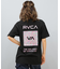 RVCA/ 半袖 Tシャツ バックプリント フラワープリント BF04C-200 ルーカ レディース ムラサキスポーツ