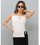 RVCA(ルーカ)タンクトップ  キャミソール SOL DAD RIBBED CAMISOLE BF04C-373 BF04C373/レディース ムラサキスポーツ