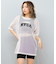RVCA/半袖 Tシャツ メッシュTシャツ ロゴ オーバーサイズ ARCH RVCA MESH TEE BF04C-857 ルーカ レディース ムラサキスポーツ