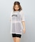 RVCA/半袖 Tシャツ メッシュTシャツ ロゴ オーバーサイズ ARCH RVCA MESH TEE BF04C-857 ルーカ レディース ムラサキスポーツ