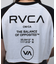 RVCA/半袖 Tシャツ クロップド丈 ショート丈 ラグラン バックプリント BF04C-P21 ルーカ レディース ムラサキスポーツ