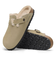 BIRKENSTOCK(ビルケンシュトック)レディース  Boston Shearling  ボストン シアリング スエードレザー 1028299 サンダル シューズ コンフォート/ムラサキスポーツ