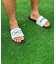 RVCA(ルーカ)メンズ スライドサンダル RVCA SHOWER SLIDE スポーツサンダル BF04A-931 BF04A931/ムラサキスポーツ