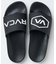 RVCA(ルーカ)メンズ スライドサンダル RVCA SHOWER SLIDE スポーツサンダル BF04A-931 BF04A931/ムラサキスポーツ