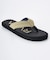 RVCA(ルーカ)メンズ ビーチサンダル ONSHORE BEACH SANDAL BF04A-933 BF04A933  レディースとお揃い/ムラサキスポーツ