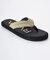 RVCA(ルーカ)レディース ビーチサンダル ONSHORE BEACH SANDAL BF04C-933 BF04C933 メンズとお揃い/ムラサキスポーツ