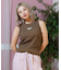 ROXY(ロキシー)ノースリーブ カップ付きタンクトップ RDK252036/レディース ムラサキスポーツ