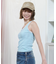 ROXY(ロキシー)ノースリーブ レース タンクトップ RDK252053/レディース ムラサキスポーツ