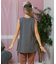 ROXY(ロキシー)ノースリーブ フリンジ タンクトップ RSL252050/レディース ムラサキスポーツ