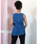 ROXY(ロキシー)ノースリーブ フリンジ タンクトップ RSL252050/レディース ムラサキスポーツ