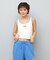 ROXY(ロキシー)ノースリーブ タンクトップ パイル素材 RSL252059/レディース ムラサキスポーツ