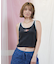 ROXY(ロキシー)ノースリーブ タンクトップ パイル素材 RSL252059/レディース ムラサキスポーツ