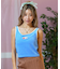 ROXY(ロキシー)ノースリーブ タンクトップ パイル素材 RSL252059/レディース ムラサキスポーツ