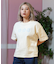 ROXY(ロキシー)半袖Tシャツ レトロデザインTシャツ ゆったりシルエット RST252042/レディース ムラサキスポーツ