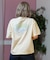 ROXY(ロキシー)半袖Tシャツ レトロデザインTシャツ ゆったりシルエット RST252042/レディース ムラサキスポーツ