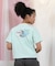 ROXY(ロキシー)半袖Tシャツ レトロデザインTシャツ ゆったりシルエット RST252042/レディース ムラサキスポーツ