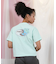 ROXY(ロキシー)半袖Tシャツ レトロデザインTシャツ ゆったりシルエット RST252042/レディース ムラサキスポーツ