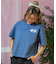 ROXY(ロキシー)半袖Tシャツ レトロデザインTシャツ ゆったりシルエット RST252042/レディース ムラサキスポーツ
