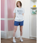 ROXY(ロキシー)半袖Tシャツ フロントプリントTシャツ RST252043/レディース ムラサキスポーツ