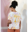 ROXY(ロキシー)半袖Tシャツ タイダイTシャツ RST252045/レディース ムラサキスポーツ
