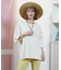ROXY(ロキシー)半袖Tシャツ ハイビスカスTシャツ ゆったりシルエット RST252046/レディース ムラサキスポーツ
