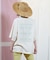 ROXY(ロキシー)半袖Tシャツ ハイビスカスTシャツ ゆったりシルエット RST252046/レディース ムラサキスポーツ
