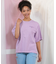 ROXY(ロキシー)半袖Tシャツ ハイビスカスTシャツ ゆったりシルエット RST252046/レディース ムラサキスポーツ