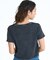 ROXY×NANAHA(ロキシー×ナナハ)半袖Tシャツ リブちびTシャツ ミニTシャツ RST252606T/レディース ムラサキスポーツ