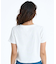 ROXY×NANAHA(ロキシー×ナナハ)半袖Tシャツ リブちびTシャツ ミニTシャツ RST252606T/レディース ムラサキスポーツ